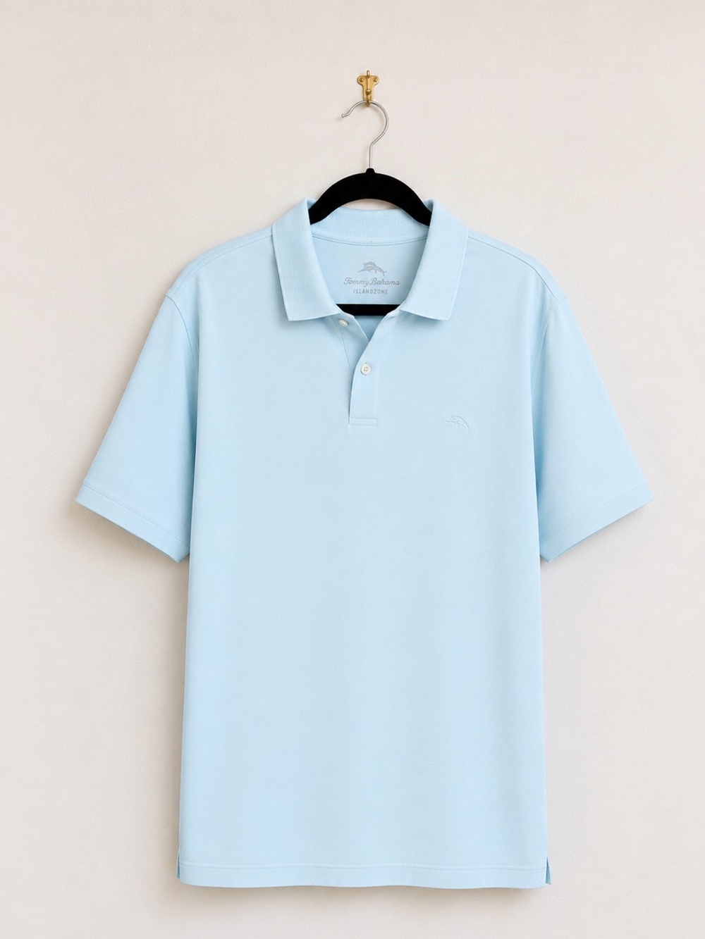 EUC Tommy Bahama Light Blue Short-Sleeve Polo